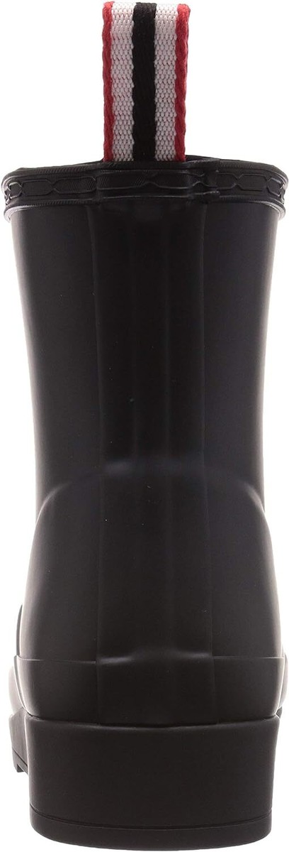 HUNTER ORIGINAL PLAY BOOT SHORT Rain Boots Black New | eBay