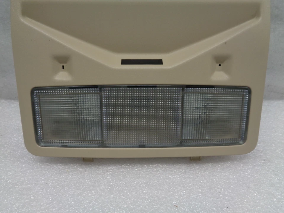 09-15 Jaguar XF techo superior cúpula mapa luz lámpara techo corredizo beige OEM AK2204144 Foto 3 de 4