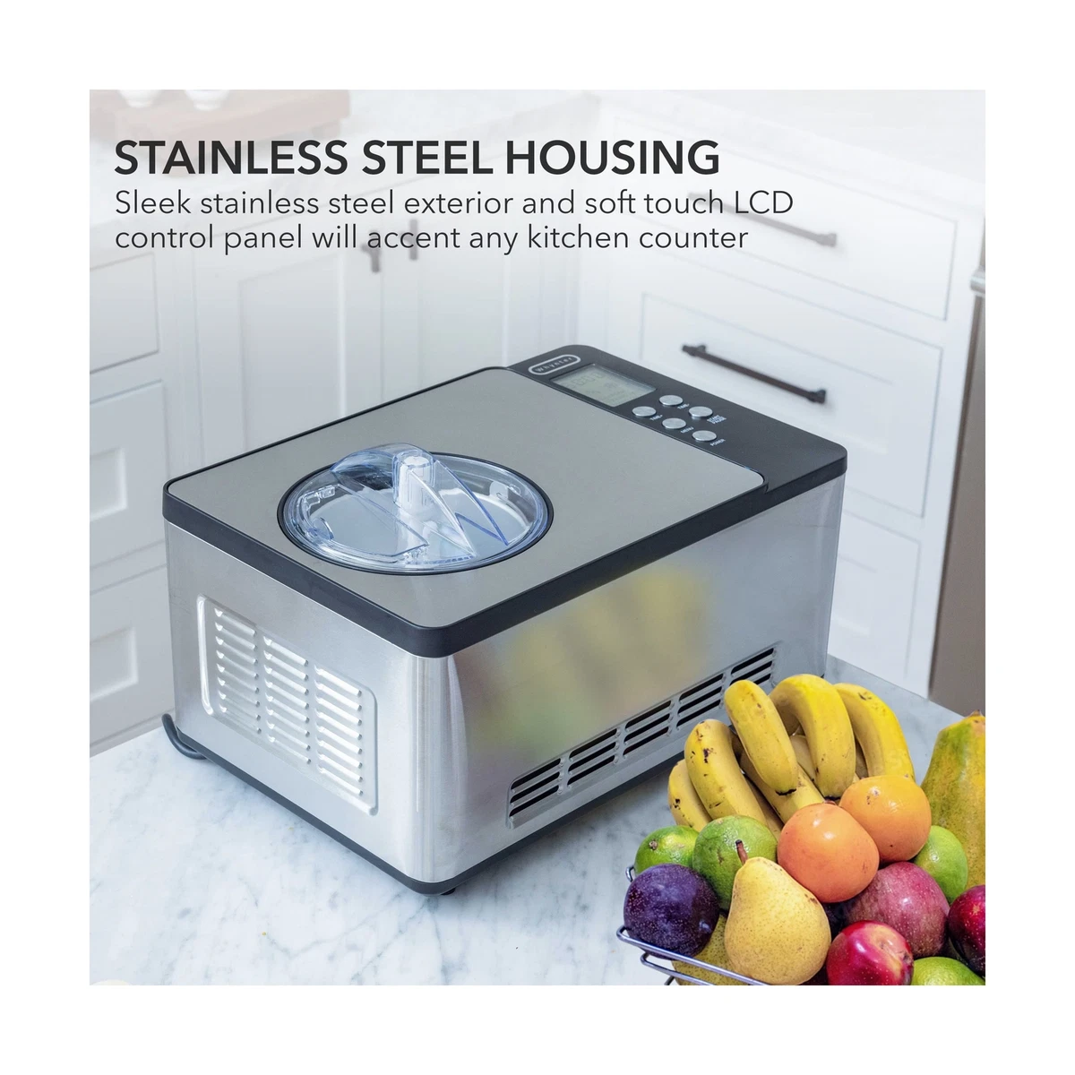 Whynter ICM-15LS Capacity Stainless Steel, with Built-in