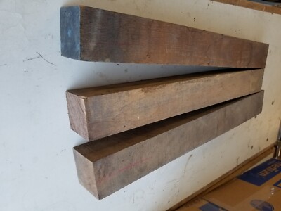 Rare 3'' x 3'' x 24'' Japanese Oak FAS Rough Kiln Dried 3 PC Pack Set