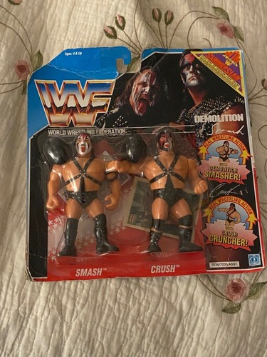 L@@K NEW WWF Hasbro VERY RARE DEMOLITION Summersla...