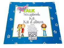 ME MY BIG IDEAS GIRL TALK 12 X 12 SCRAPBOOK KIT BOOK