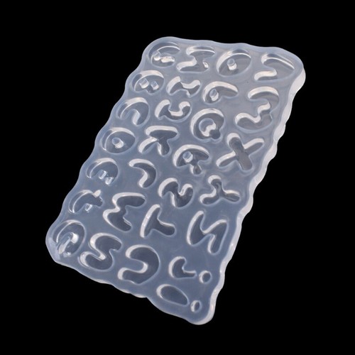 Alphabet Epoxy Mold Cartoon Alphabet Resin Silicone Molds Small Silicone Mould - Picture 3 of 7