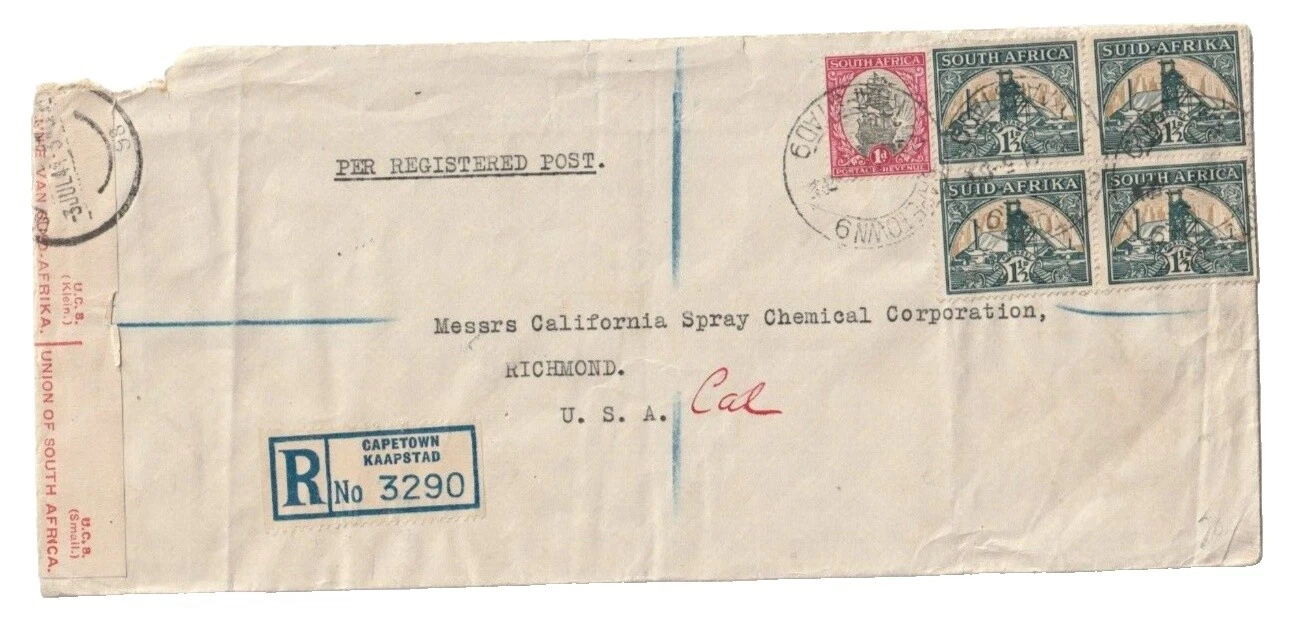 Used WWII British Colony & Territory Stamps