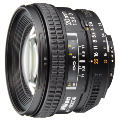 Nikon Single Focus Lens Ai AF Nikkor 20mm f/2.8D Full size