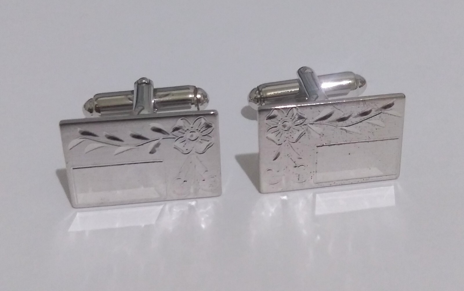 Nice Vintage Signed Anson Rectangular Men's Cuffl… - image 1