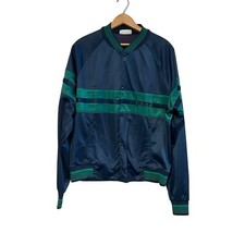 Prince Button Down Jacket Navy Green Vintage Size XL Made In USA