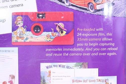 Urlaubstagebuch Nez Schaefer Buch Mehrweg Kamera Postkarten Ideal NEU - Bild 6 von 7