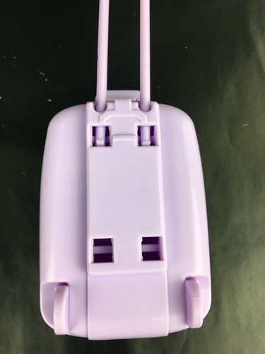 2001 Barbie Doll Purple Plastic Suitcase Only Travel Train Replacement Piece VTG - Picture 5 of 7