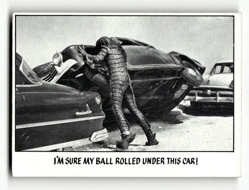 1973 Topps Creature Feature (You'll Die Laughing) #47 Creature Black Lagoon
