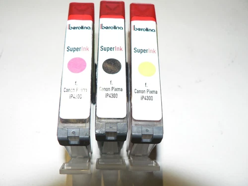 3 Ink Cartridges for Canon Pixma CLI-8 BK for Mx850 MP800 iP4200 4300 4500