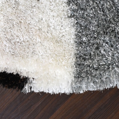 Hand Tufted Shag Polyester Area Rug Contemporary Multicolor BBH Homes BBK00047 - Picture 69 of 97