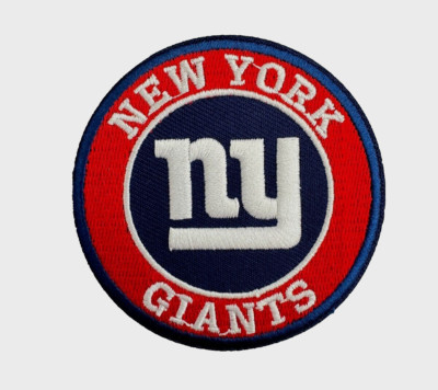 New York Giants NY NFL Football Team Logo zum Aufbügeln Aufnäher Patch USA