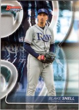 2020 Bowman's Best #28 Blake Snell Tampa Bay Rays