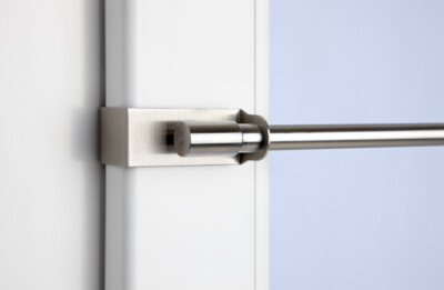 Klemmstange Easy Fix für Gardinen und Paneaux ausziehbar in 2 Größen und Farben