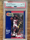 1991 Fleer Basketball Card #220 Michael Jordan Chicago Bulls PSA 8 NM/MT