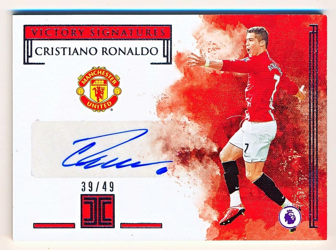 2019 20 Impeccable Cristiano Ronaldo Victory Signatures Auto IV CR7 39 49