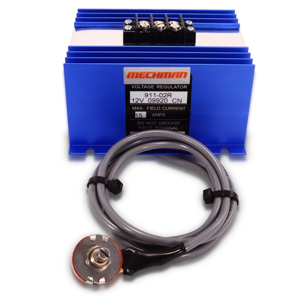 Mechman Adjustable External Voltage Regulator w/ 2-Pin Alternator