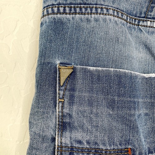 ANTONY MORATO BUTTON FLY DISTRESSED STRAIGHT SLIM JEANS- MEDIUM WASH SIZE 30 - Picture 6 of 11
