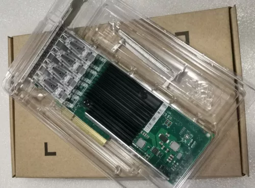 Intel 10Gbps PCI-e(3.0) x8 X710-DA4 Ethernet Server Adapter & Intel 850nm Module - Picture 3 of 8