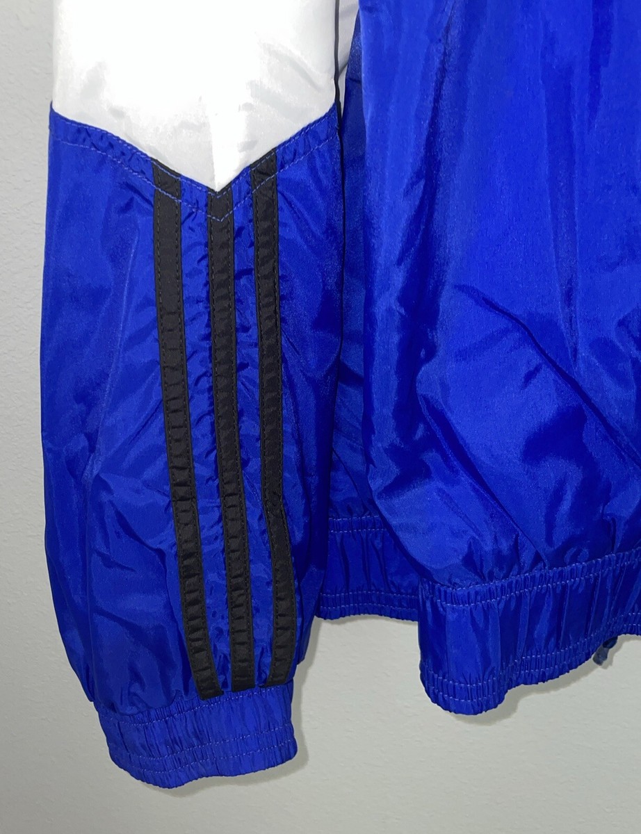 Vintage 90s Adidas Windbreaker Set Navy Blue Track Suit Sz Vintage 90s Adidas Windbreaker Set Navy Blue Track Suit Sz