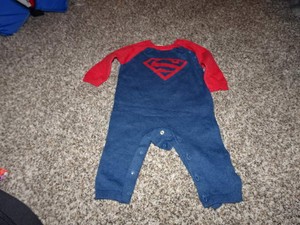 baby superman outfit