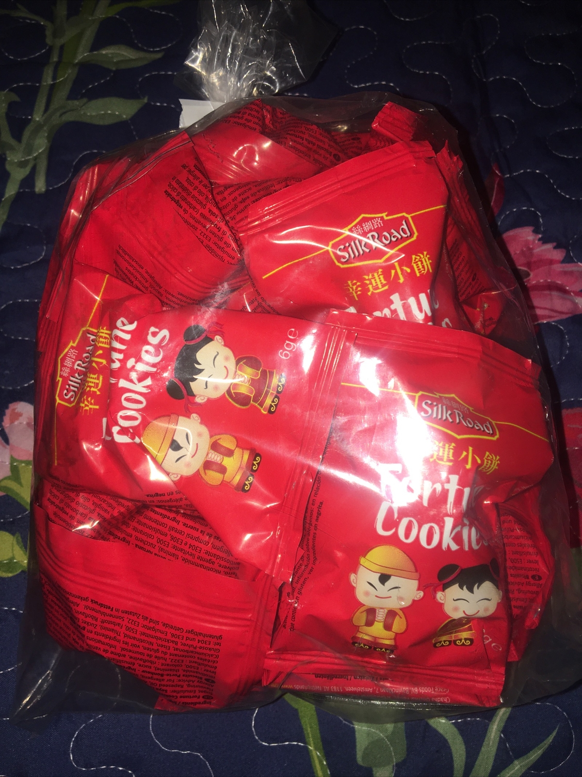 Bag Of 18 Silk Road Individually Wrapped Fortune Cookies eBay