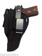 Auto Ordnance 1911 Gun Holster Pro-Tech Outdoors OWB Black Nylon