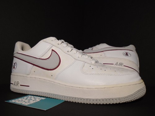 06 NIKE AIR FORCE 1 OFF WHITE COOL GREY 