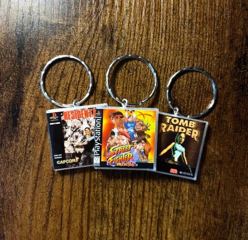 Video Game Keyrings ANY GAME You Want Novelty Keyring Gamer Gifts Secret Santa - Foto 13 di 14