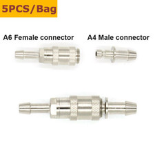 Metal NIBP Connector For Patient Monitor/Blood Pressure Cuff,5 Units In One Box