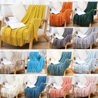 Solid Knitted Tassel Blanket Bed Chair Sofa Blankets Nap Throw Boho Bohemian AU