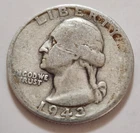 1943 D Washington Quarter 90% Silver       (X10)