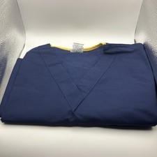 Medline ComfortEase 910 Scrubs Top Size XS Blue Dark JNT - New