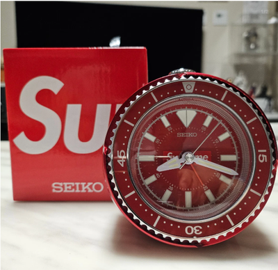 アクセサリー Supreme Seiko Mai Alarm Clock 🔥Supreme®/Seiko Mai Alarm Clock ⏰ Red |Glow in the dark! SS25