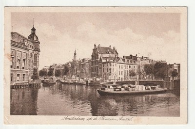 AMSTERDAM -Pays Bas - Nederland - Hollande - Binnen Amstel Bateau