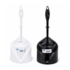 Premium Quality Bathroom Toilet Cleaning Flexible Brush and Holder