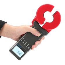 ETCR2100A+ 0.01Ω~200Ω Digital Clamp Ground Earth Resistance Meter Tester Gauge