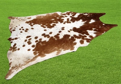 100 % echtes Kuhfell Teppich Vorleger Haut Leder 23,33 qm (56 Zoll x 60 Zoll) A 194 - Bild 1 von 3
