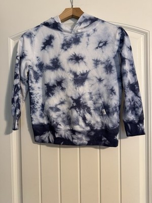 Gap Kids Boys Long Sleeve Tie Dye Sweatshirt Hoodie Size Small Galaxy Tie Dye
