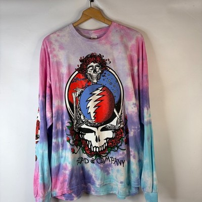 Dead & Company Long Sleeve Shirt 2XL Tie Dye Dead Forever Sphere Las Vegas