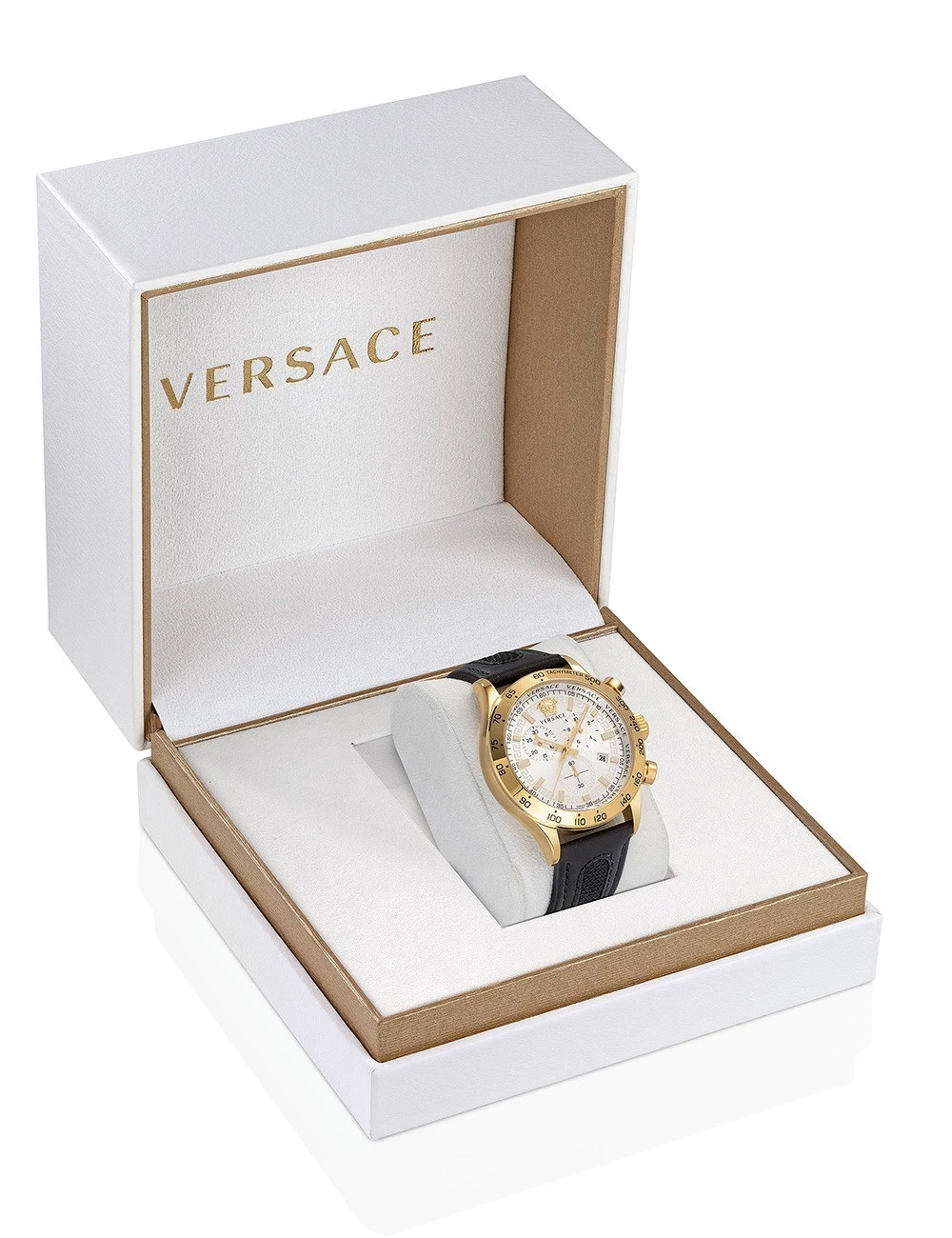 Versace VE2U00222 Orologio Uomo Elleniio Crono 43mm 5ATM