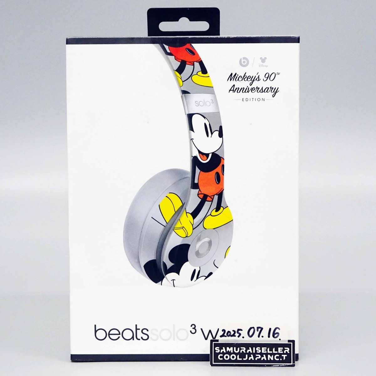 未使用beats solo3 wireless ミッキー90周年記念版 Beats by Dre | Mickey's 90th Anniversary Edition Beats Solo3