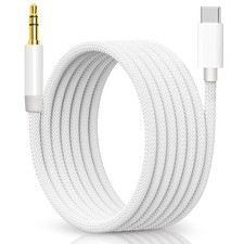 Aux to USB C, USB C to 3.5mm Audio Aux Jack Cable 3.3 ft, Type C to 3.5mm Headph