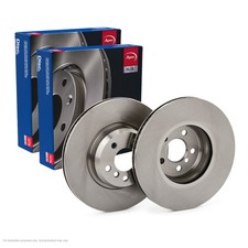 2X APEC Front Brake Discs for BMW Z4 Roadster 2018- 330mm Vented SDK7374