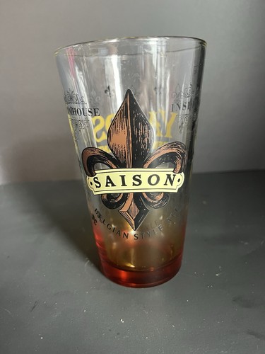 RARE YARDS Brewing Co. Pint Beer Glass Philadelphia PA Saison Amber Base - Picture 3 of 6