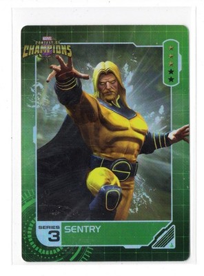 MCOC Marvel Contest of Champions Arcade Sentry SERIES 3 FOIL CARD #117 SP