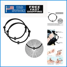 2Pcs Bracelet Car Window Breaker,Car Glass Breaker Wrist Strap with Tungsten...