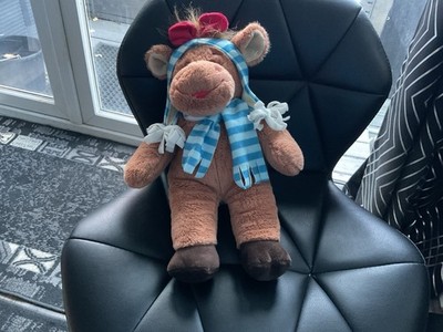 Build A Bear Stechpalme Weihnachten Elch Rentier kleine Version dem Stab gegeben