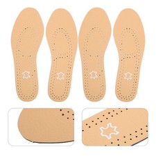 2 Pairs Shoe Insole Insoles Men Comfortable Odor-resistant Footpads